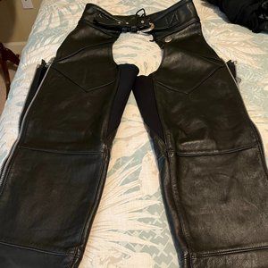 Genuine Harley-Davidson Women's Leather Chaps Size L